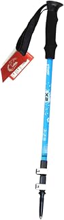 Bestgift - Bastones de senderismo plegables de aluminio para exteriores ajustables para mujeres y hombres