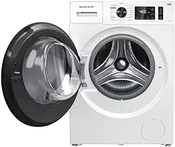 Brastemp Frontal, Lavadora de Roupas, Branco, Smart Sensor, 64,4x59,5x84,6 cm, 11kg, Triplo Vapor, Inox, 15 Ciclos com Tira Manchas PRO, 75kg