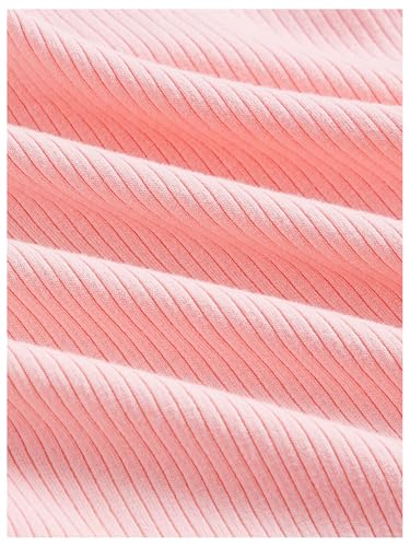 Girl's Lace Puff Short Sleeve Crop Tops Ribbed Knit Bowknot Square Neck T Shirt Cute Tops4