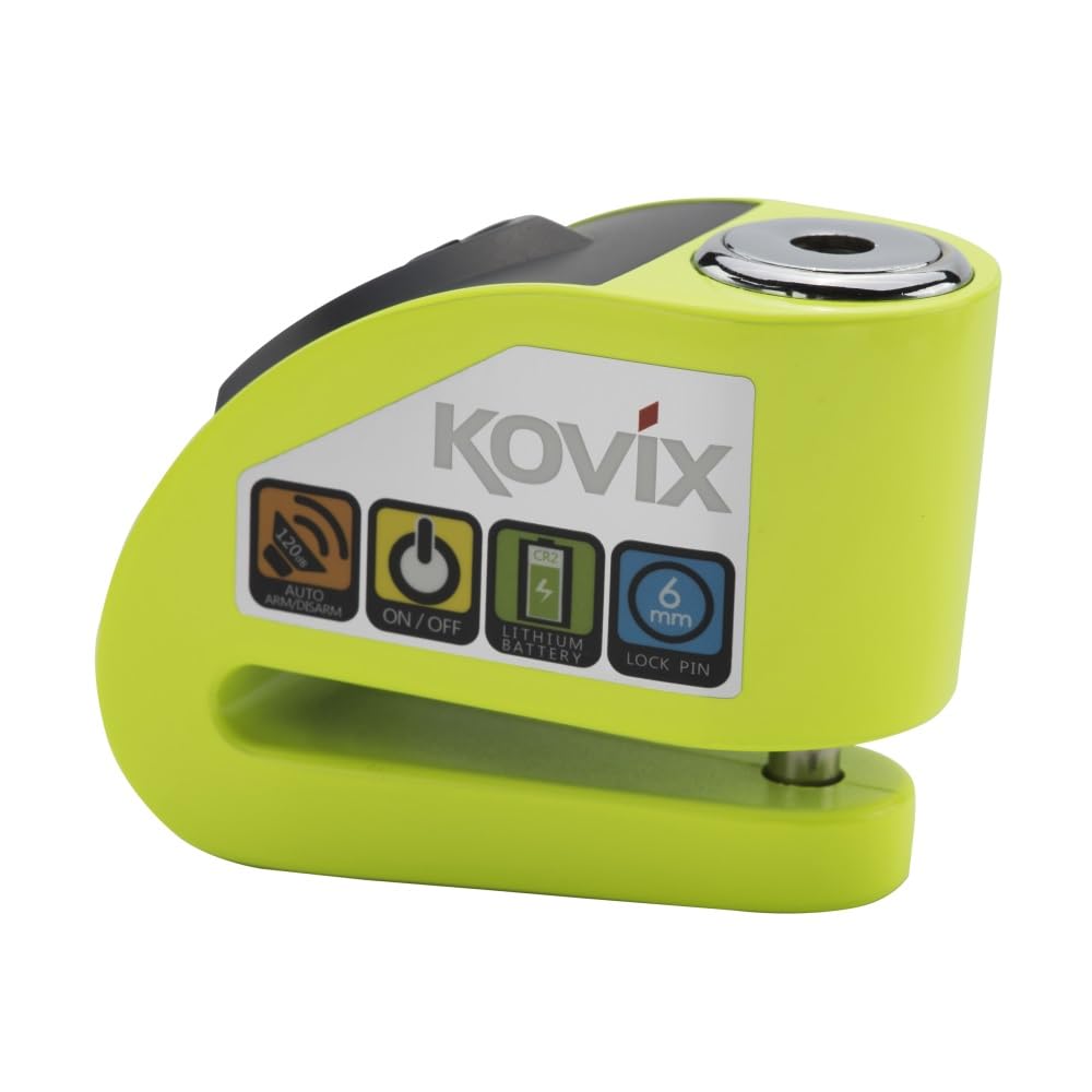 Kovix KD Series-Bloccadisco con Allarme 6 mm Kd6-Fg