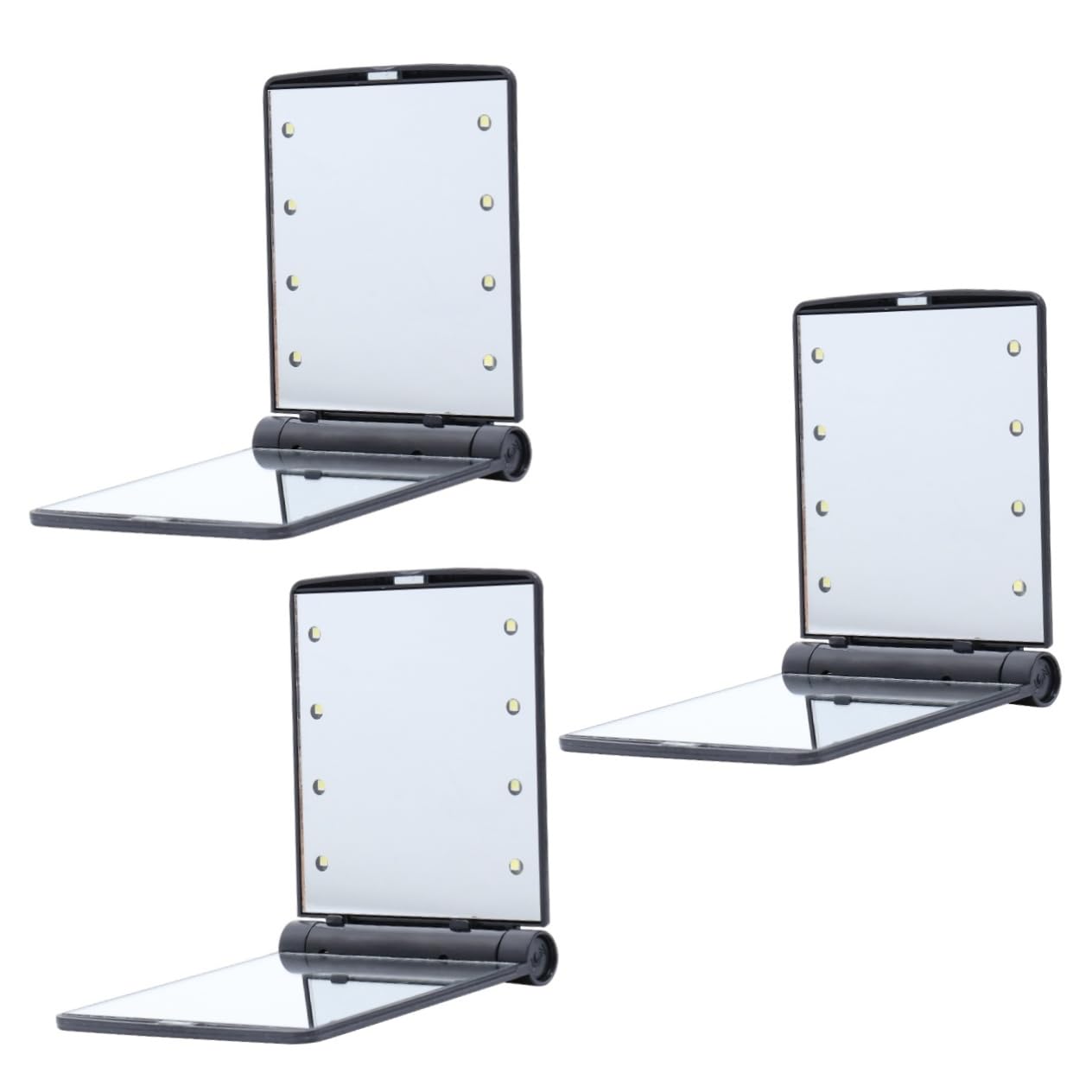Miroir de maquillage Healeved fini les retouches ratées grâce au mini miroir LED double face
