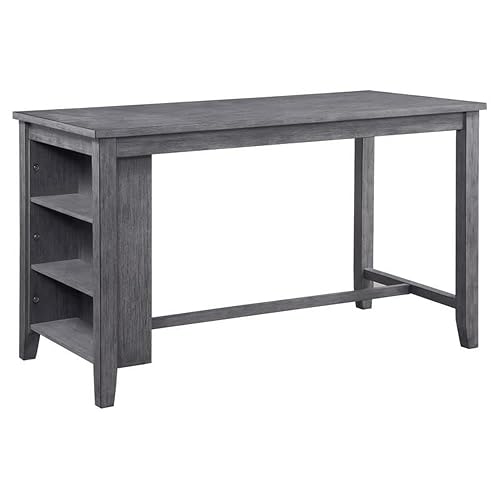 Timbre 30" x 60" Counter Height Table, Gray