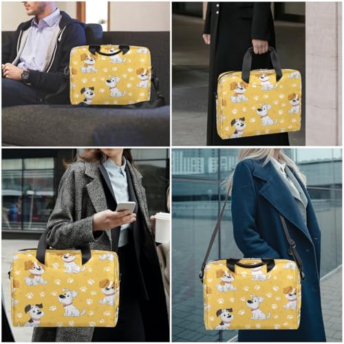 Maletín para portátil 15.6–16 pulgadas con estampado de perros miniatura 2