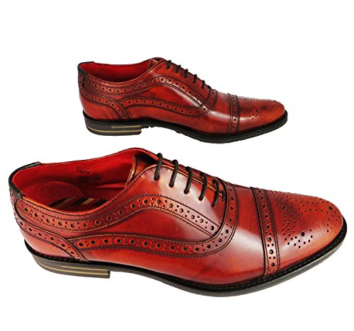 Base London Waltham, Scarpe stringate uomo marrone...