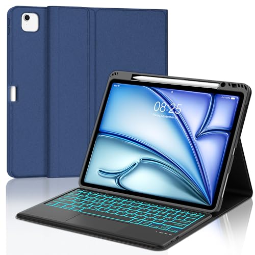 Touch Keyboard Case for iPad Air 13 inch (M4 2026/M3 2025/M...