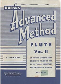 Paperback Rubank Advanced Method: Flute (Vol.II) Book