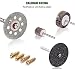 Accesorios de Herramientas Rotativas POPOMAN 313PCS, diámetro de mangos 1/8"(3.2mm) Grinder Universal...