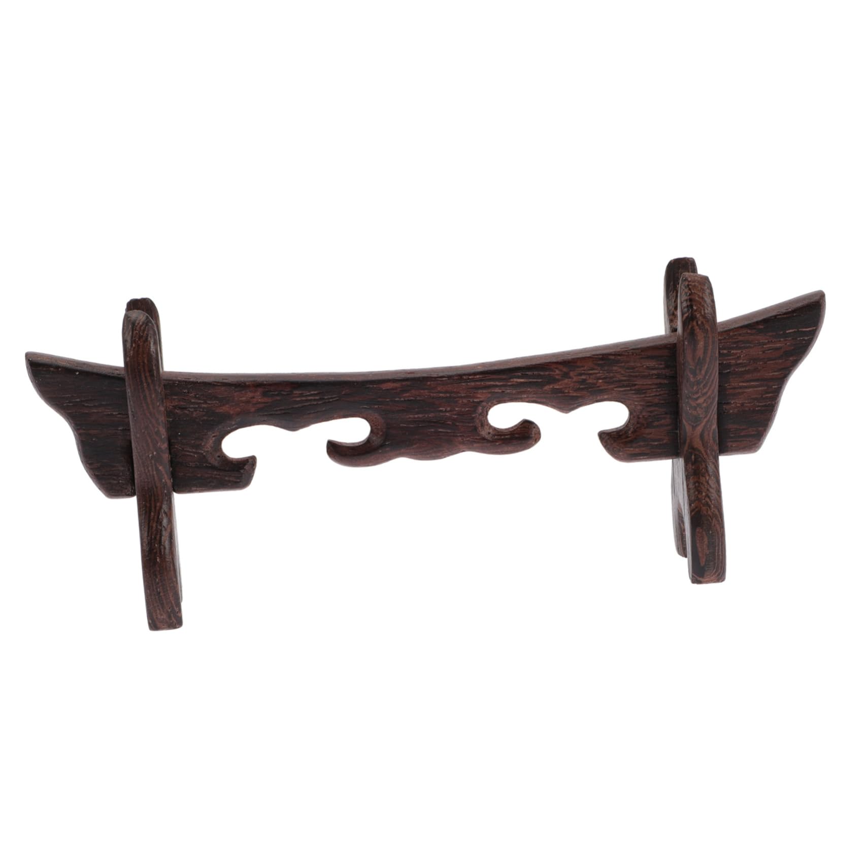 BIUDECO Decorative Sword Stand Elegant Sword Display Rack for Desktop Chicken Wing Bracket for Sword Collectors for Ox Horn Present