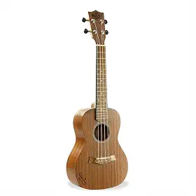 Ukulele Moani WAIMEA Concerto 23” Acústico, Sapele em acabamento fosco, Cor Natural, Encordoamento Aquila e Bag UKBG03-23