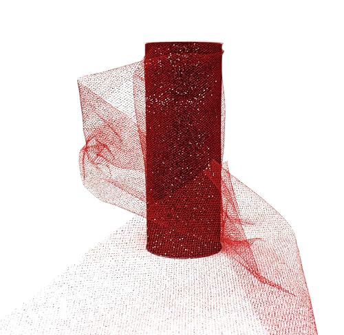Tulle pailleté Bordeaux pour fabriquer un tutu de danse et customiser des accessoires