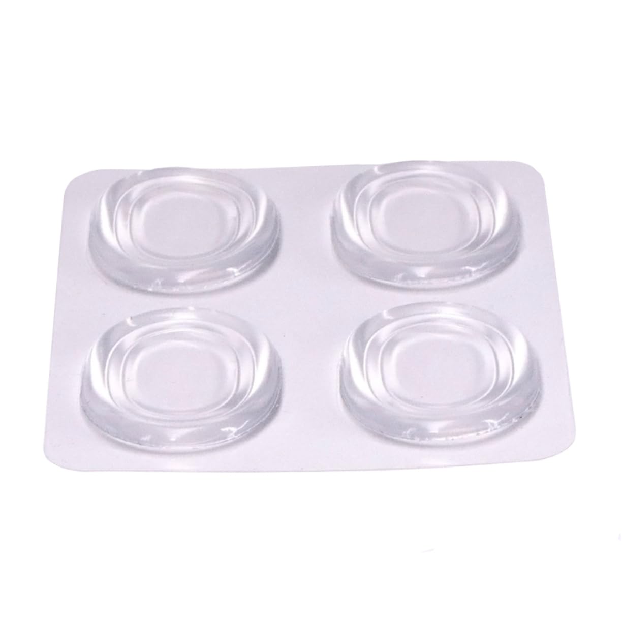 SUPVOX 20pcs Silicone Drum Damper Pads Transparent Mute Gel for Snare Drums Cymbals More Sound Dampening for Quiet Practice and Performance