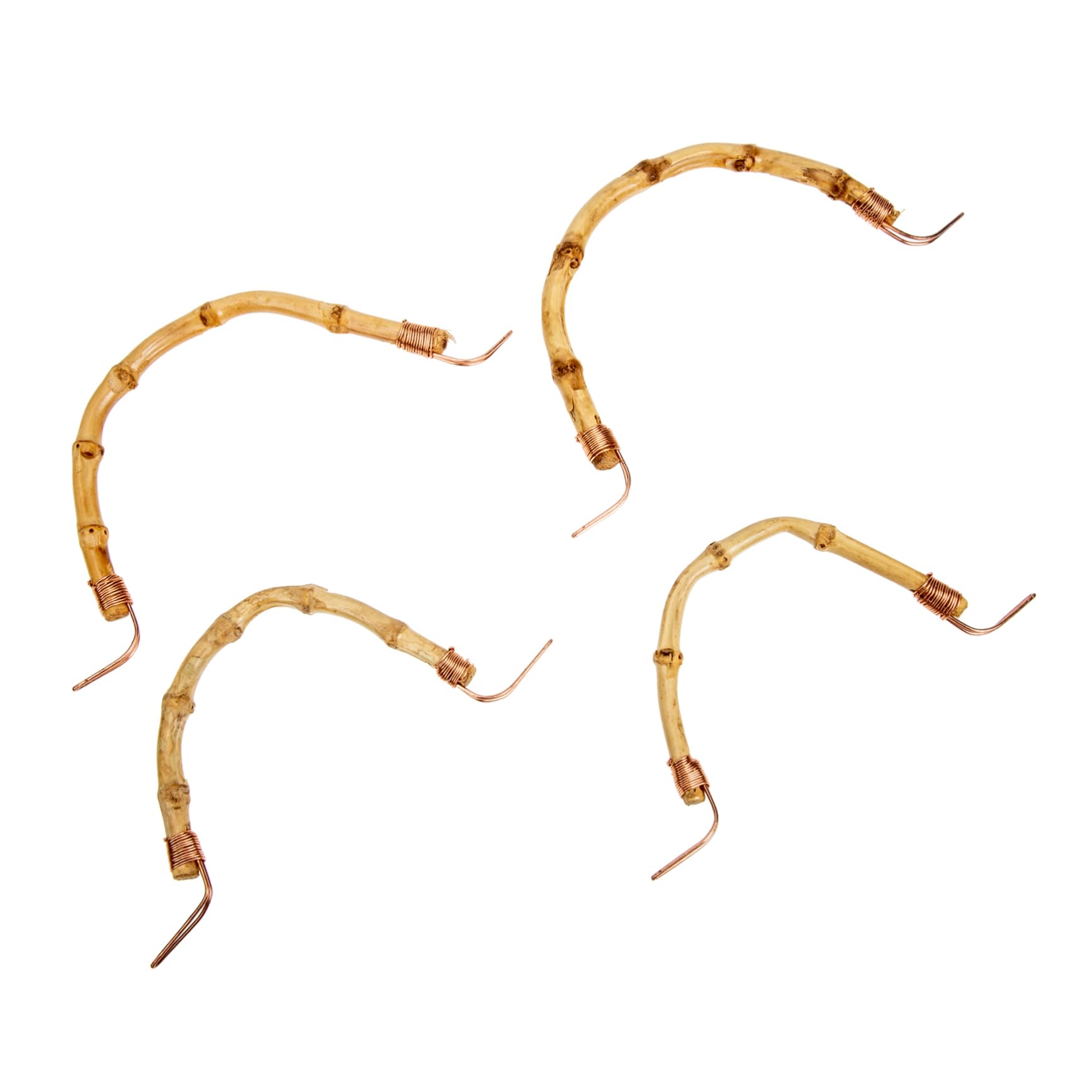 Alipis Accesorios Fáciles de Instalar y Usar para Tetera y Hervidor 4 Piezas de Mango de Bambú para Uso Profesional y Personal en Cocina