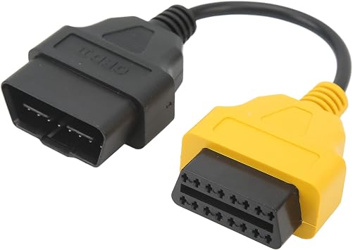 OBD2 Connector Cable OBD2 Diagnostic Cable Connector Scan Tool Reader Replacement for Fiat ECU Scanner