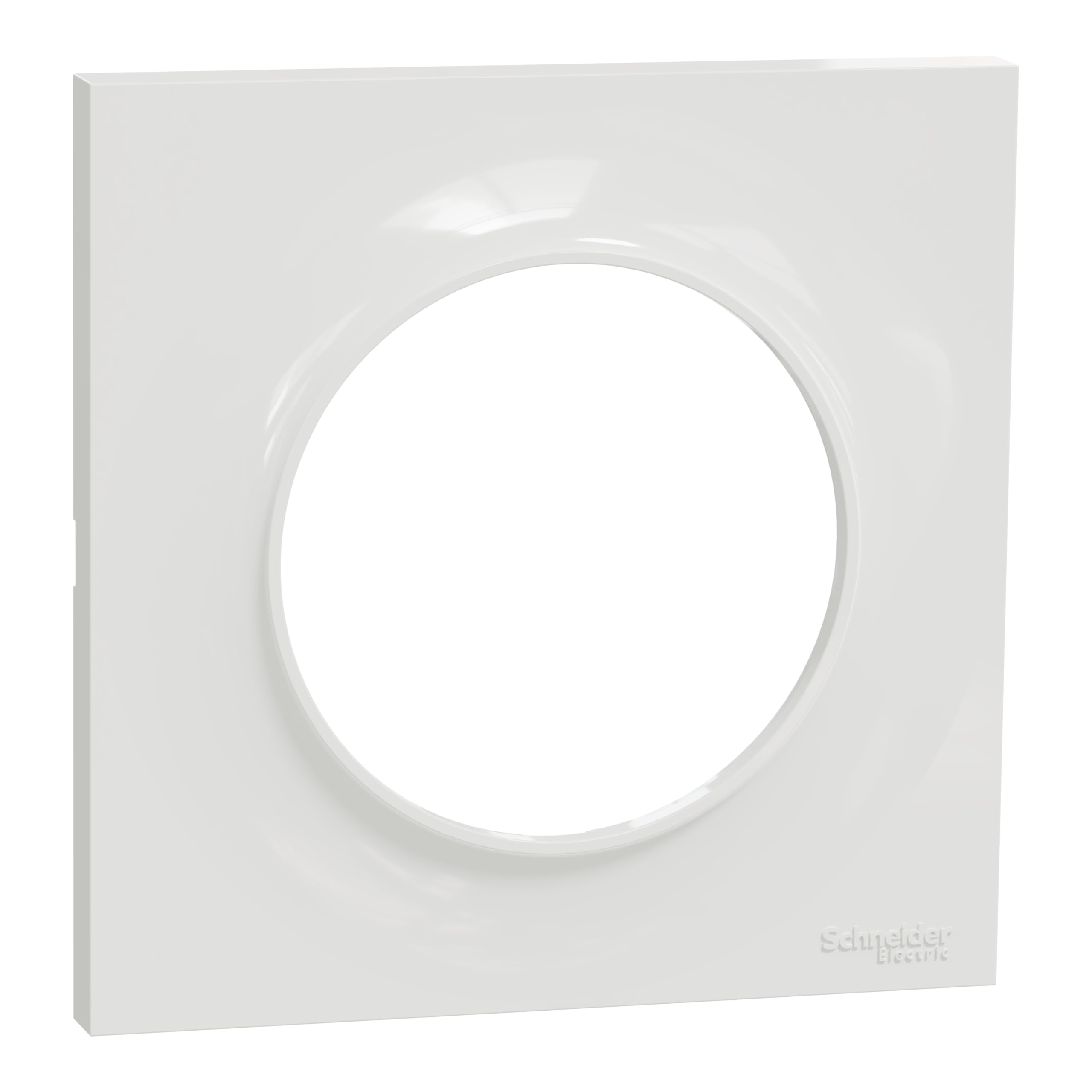 Cover White Thermoplastic 1 Breakouts H 85 mm