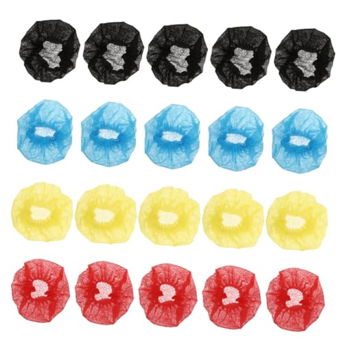 Abaodam 120Pcs Disposable Microphone Covers Non Woven Mic Protector for Ktv Interviews and Events Windproof and Sanitary Mic Accessories