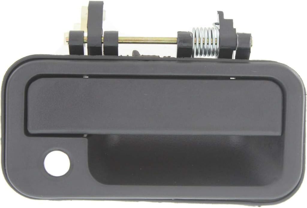KarParts360 for Isuzu Rodeo 1991-1997 Exterior Door Handle Front, Passenger Side Textured Black | with Key Hole| Trim:All Submodels