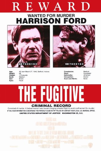Amazon.co.jp: 逃亡者ポスターB 27 x 40ハリソン・フォード・トミー