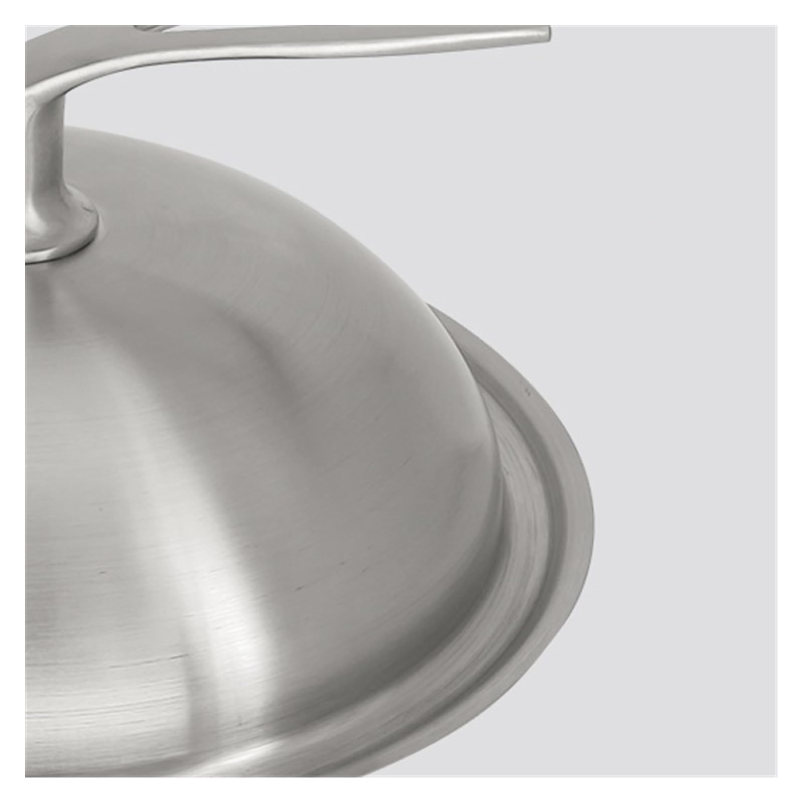 Coperchio Universale per pentole, Coperchio di Ricambio per padelle Grill, Coperchio Rotondo in Acciaio Inossidabile per Wok, Coperchio di Ricambio per Utensili da Cucina, coperchi di,40