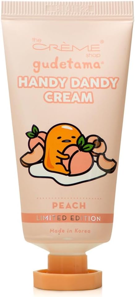 Korean Cute Scented Pocket Portable Soothing Advanced Must-Have on-the-go x Sanrio Hello Kitty Handy Dandy Cream (Peach)