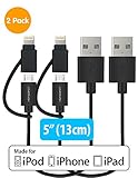 [Apple MFi Certified] HomeSpot 2-in-1 Lightning & Micro USB Cord, 5