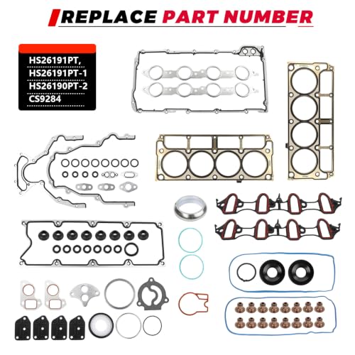 Image of HS26191PT Engine Cylinder Head Gasket Set Fit for Chevy GMC 2002-2011
