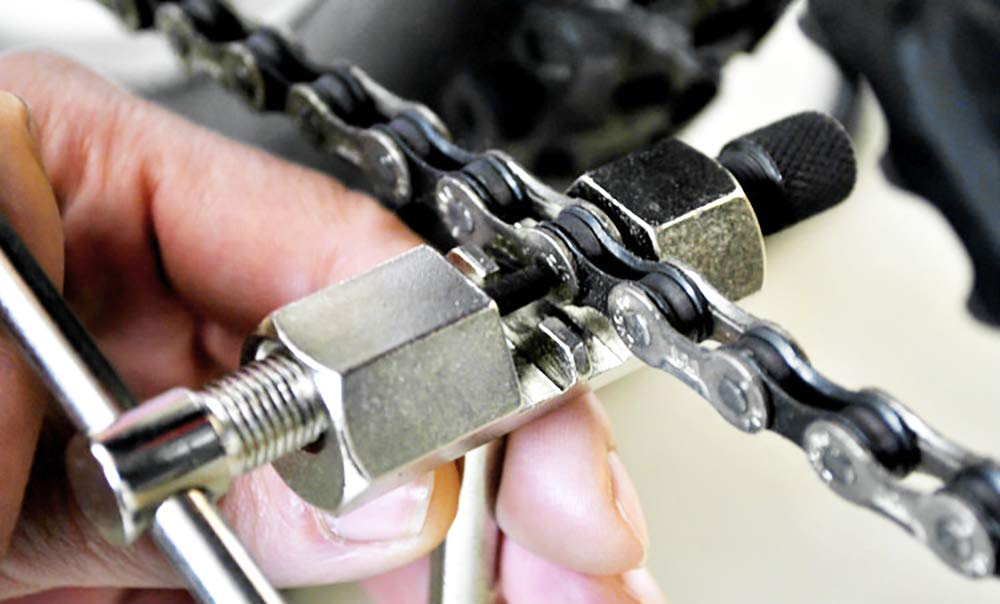 4-teiliges Fahrrad-Reparatur-Set – Mit Kurbelabzieher, Kettennieter, Tretlager-Werkzeug & Freilaufabzieher Für MTB & Rennrad