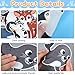 Sonwyoung 23 Pcs Felt Board Story Sets Polar Animals Felt Story Board Pieces Arctic Antarctica Ocean Animal Bear Penguin Whale Preschool Wall Storyboard Educational Learning Play Kit for Kids