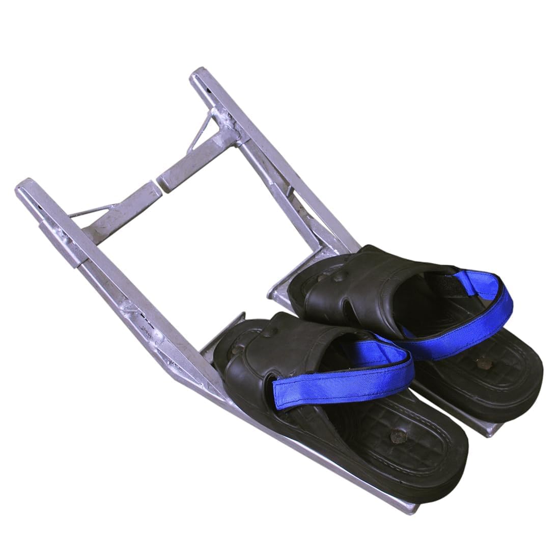 Electric Adjustable Light Pole Climbing Shoes with Carry Bag – Lightweight Climbing Footwear for Poles, Supports Up to 80 kg, Anti-Slip Design, Adjustable Straps for Safety and Comfort supports upto (4inch -5 inch - 6 inch)