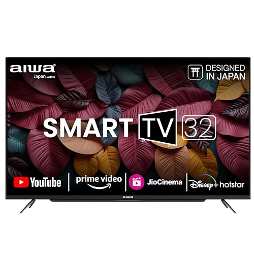 Image of Aiwa 80 cm (32 inches) HD Ready Smart TV LED Display Magnifiq Series Bezel-Less | Built-in Licensed OTT Apps | Auto Air Updates | Dolby Audio | Free Installation | Signature Sound | AW32HDX1