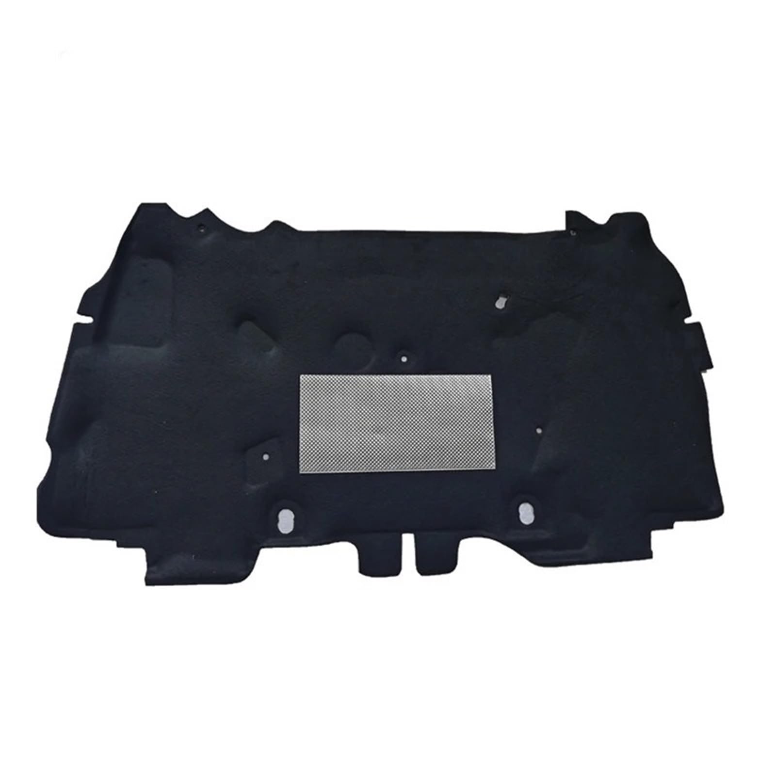 Xexjhqq Style B Car Hood Engine Insulation Pad For Jeep For Wrangler Jk 2007~2017 Front Hood Engine Heat Insulation Pad Cotton Cover Thermal Soundproof Fireproof Car Accessories(Style B)