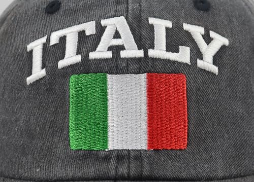 Image of USA Canada Italy Australia Argentina Brazil England France Colomabia Germany Mexico Spain Adjustable Flag Hats for Men Women