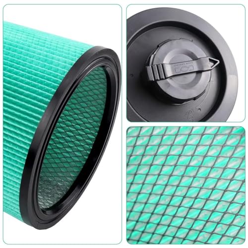 Image of DXVC6914 High Efficiency Cartridge Filters Replacement for DeWalt Vacuum Filter 6-16 Gallon Wet /Dry Vacuum Cleaners for DXV06P DXV09P DXV09PA DXV10P DXV10PL DXV10S DXV10SA DXV10SB 2 Pack