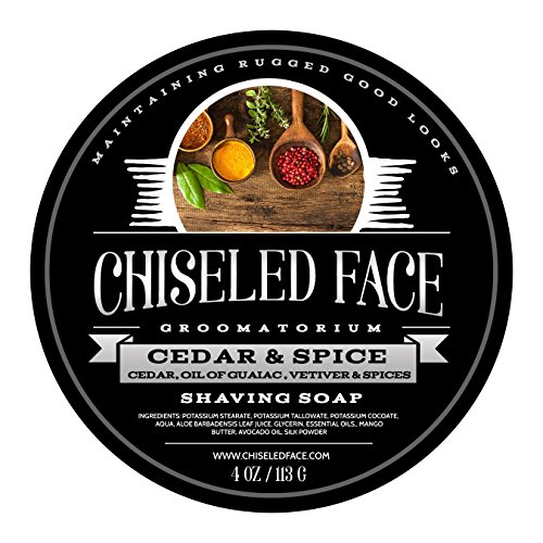 Cedar & Spice - Handmade Luxury Shaving Soap from Chiseled Face Groomatorium image 2