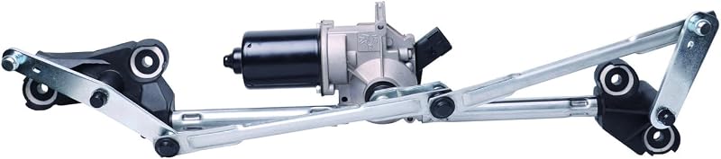 Motor do limpador de para-brisa dianteiro com articulação Parts Player para Dodge Caravan, Grand Caravan, Chrysler Voyager e Town & Country 2004–2007 – 1 unidade