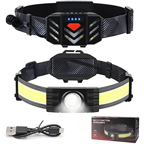LED Head Torch Rechargeable (B) Cover