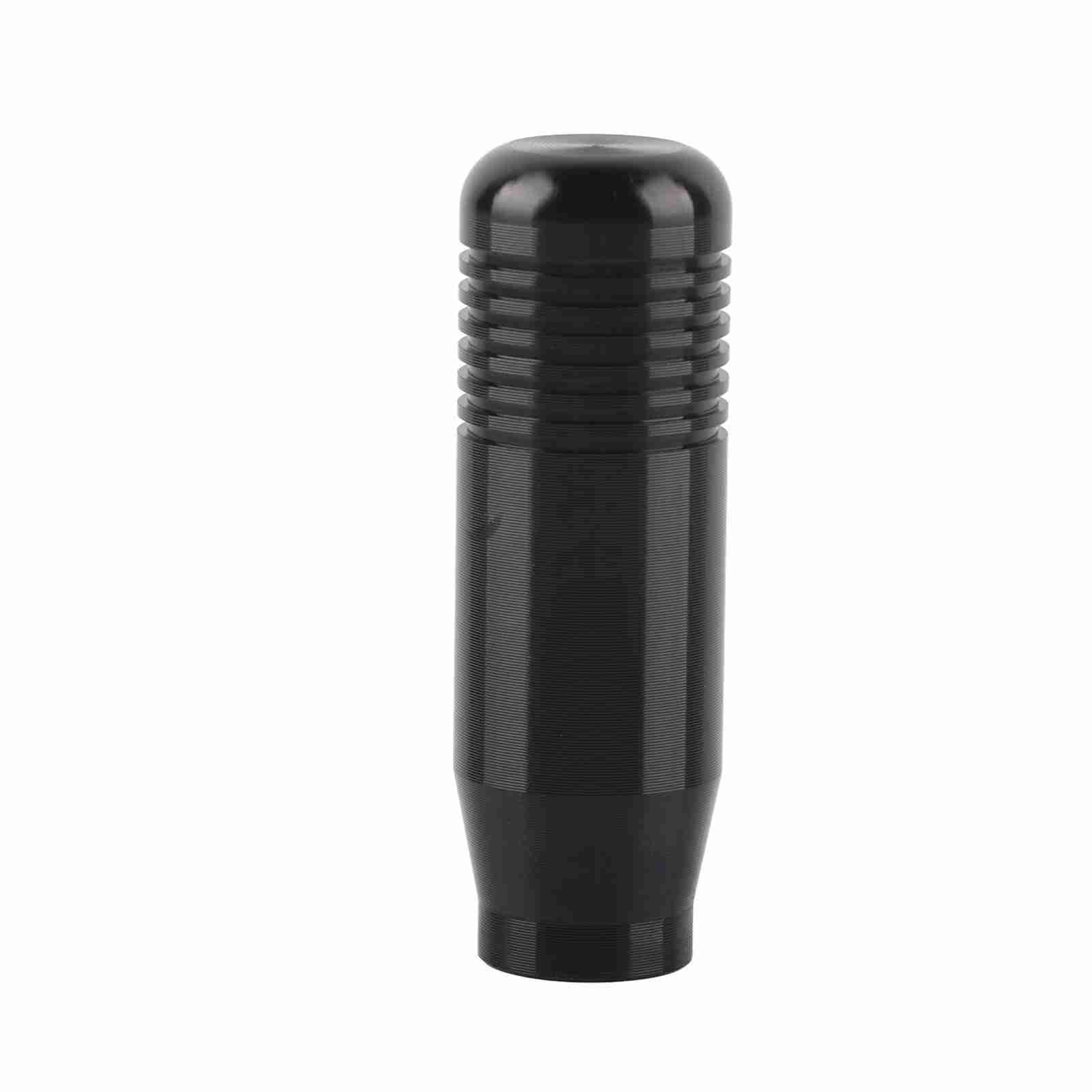 Pomello Cambio Universale M8 M10 M12 In Lega Alluminio 8,5 Cm | Peso 126 G (Nero) - 4
