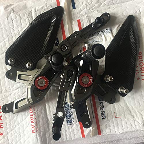 Gilles Tooling HP Adjustable Rearset fits BMW Motorrad S1000RR S1000R 2017 2018 Footpegs System