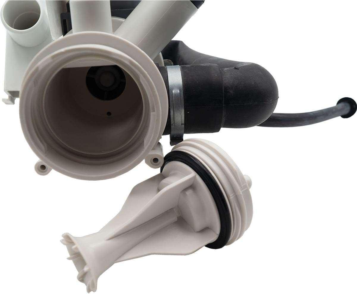 Supplying Demand DC96-01700A 1863223 Front Load Clothes Washer Drain Pump Assembly Replacement