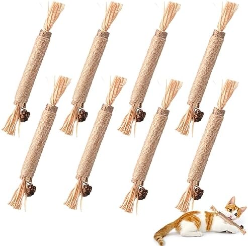 Katzenminze Sticks 21 Stück - Matatabi Sticks, Zahnreinigung, Anti-Stress Für Katzen