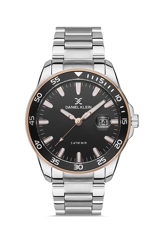 DANIEL KLEIN Analogue Black Dial Mens Watch-DK.1.13378-4 (B0BZKMM5SZ) Amazon Price History, Amazon Price Tracker