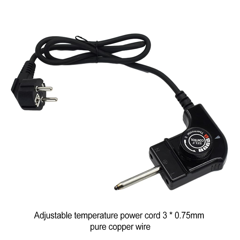 Olla de calefacción eléctrica de Gran compatibilidad, termostato Ajustable, sonda, Cable de alimentación, Temperatura Ajustable, fácil