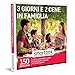 smartbox - Cofanetto Regalo 3 Giorni e 2 cene in Famiglia - Idea Regalo per la Famiglia - 2 Notti con Colazione e 2 cene per 2 Adulti e 2 Bambini