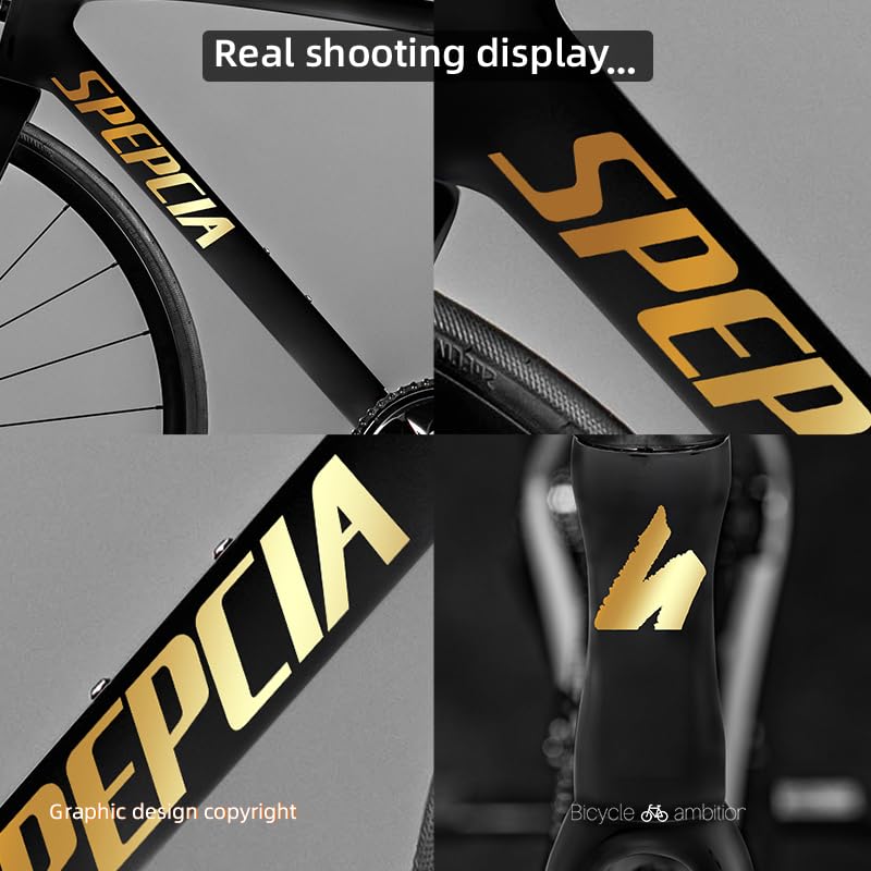 Autocollants Cadre Vélo Specialized Tarmac SL7 – Stickers Thermochromiques Changeant De Couleur, Résistants UV, Plusieurs Coloris
