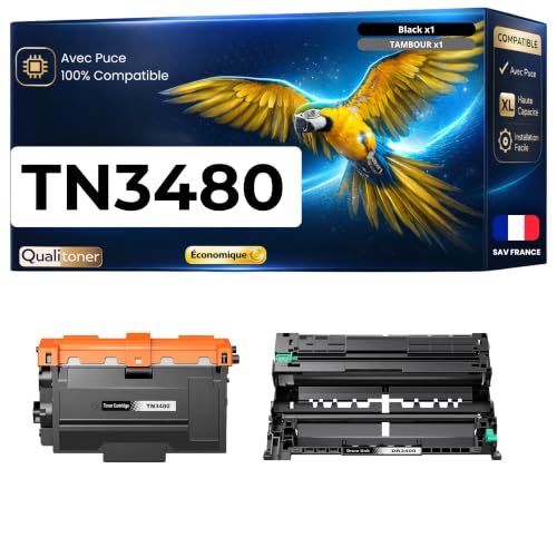 Tambour DR3400 compatible Brother MFC L5700DN haute capacite 30000 pages