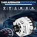 HAYIAUTO 11459 Car Alternators Fit for Chevy Equinox, for GMC Terrain Alternator 2010-2017, for Buick Regal 2012 2015-2017 L4 2.4L Alternator Automotive Replacement Alternator 13500315 13588328 11459N