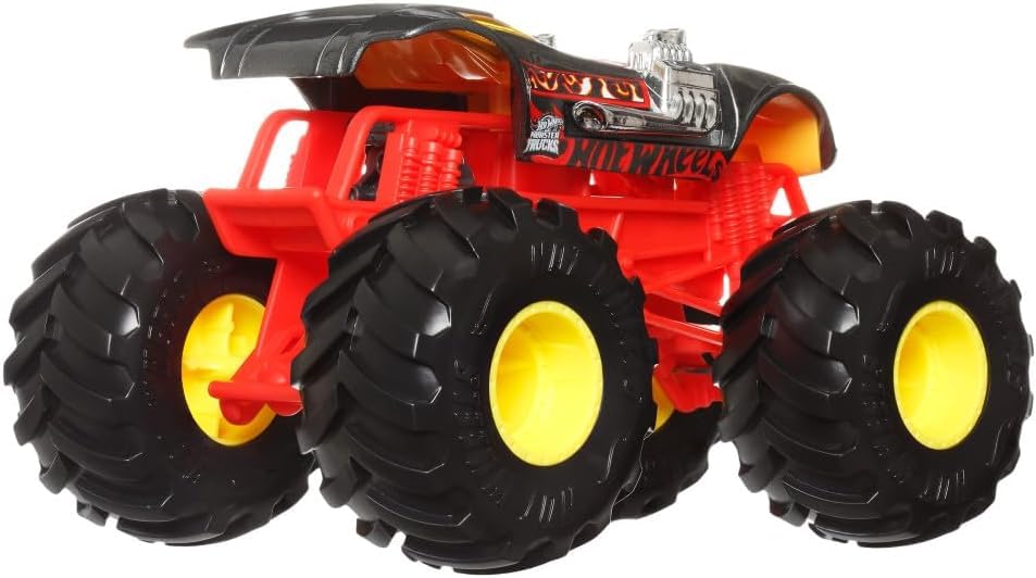 Amazon.com: Hot Wheels Monster Trucks Oversized Twin Mill 1
