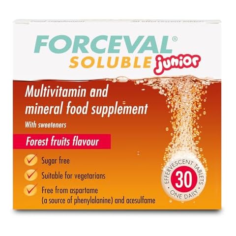 Forceval Soluble Junior Multivitamin Drink for Kids Cover