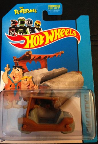 Hot Wheels 2014 Hw City 83/250 - Flintmobile miniatura 1
