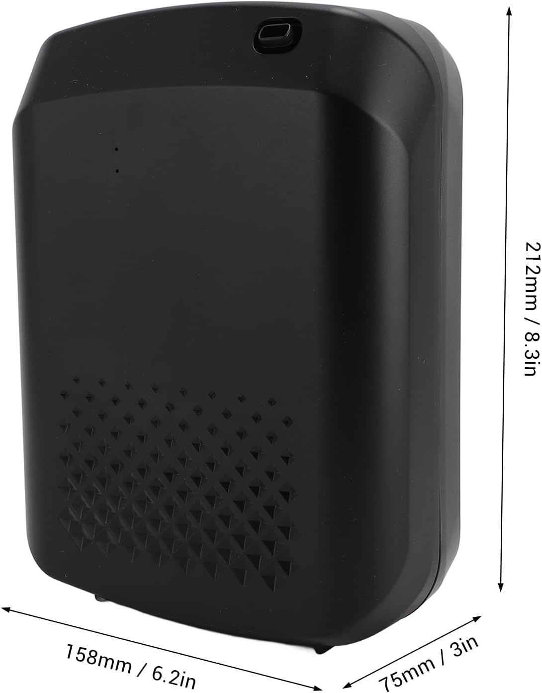 400ml Smart Aromatherapy Diffuser, Waterless Home Fragrance Diffuser Smart Scent Air Machine for Spas, Homes, Offices, Hotels (Black)