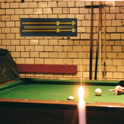 Marcador de billar Snooker con gancho para pared miniatura 6